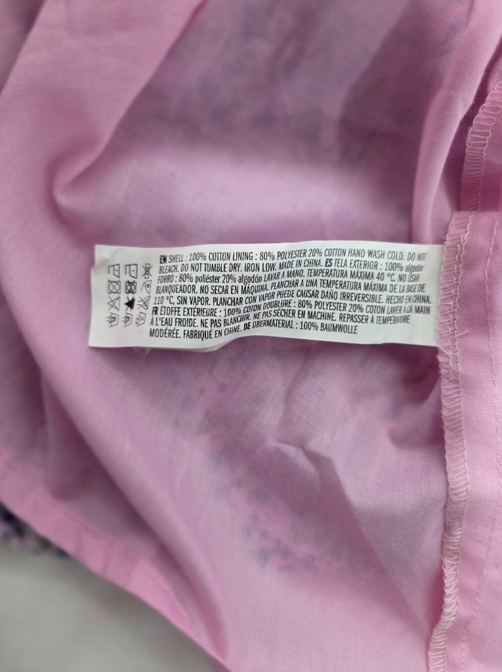 Tuchernuck Pomander Place Lilac Floral Quinn Dress. Size M - Picture 6 of 12